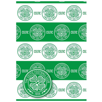 FC Celtic papir za pakiranje Christmas 2 pcs