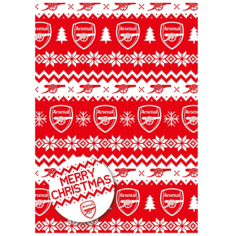 FC Arsenal papir za pakiranje Christmas 2 pcs