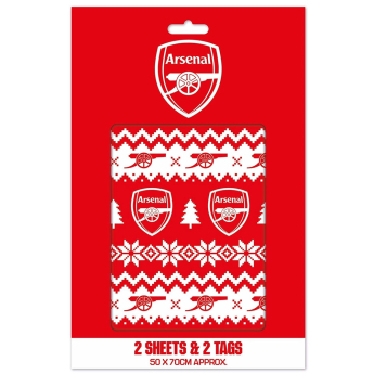 FC Arsenal papir za pakiranje Christmas 2 pcs