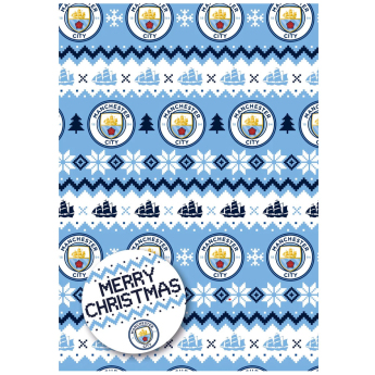 Manchester City papir za pakiranje Christmas 2 pcs