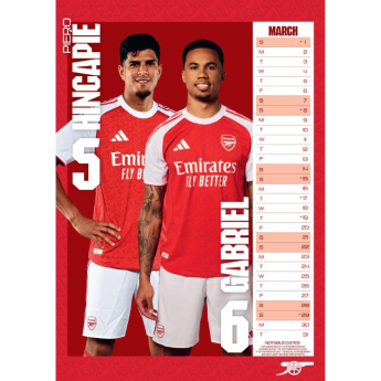 FC Arsenal kalendar 2026