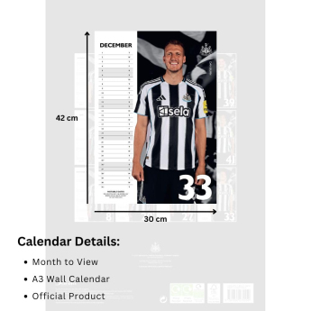 Newcastle United kalendar 2026