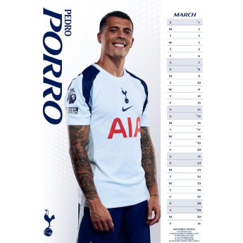 Tottenham Hotspur kalendar 2026