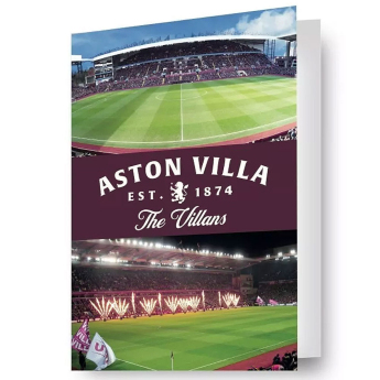 Aston Villa rođendanska čestitka 3D Lenticular
