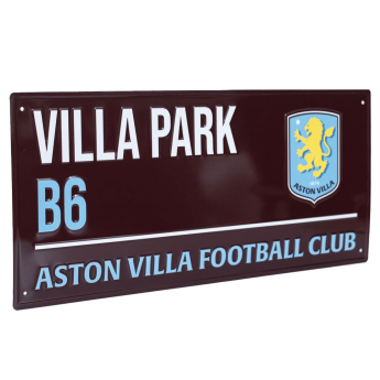 Aston Villa zidni natpis Colour Street