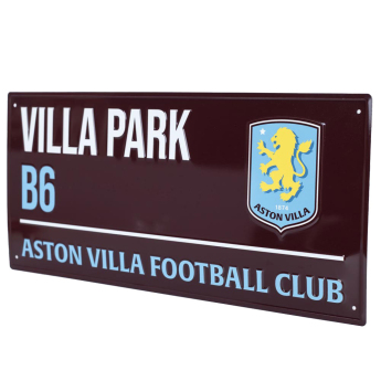 Aston Villa zidni natpis Colour Street