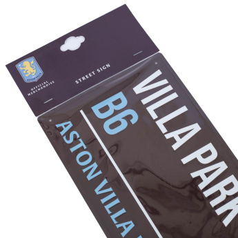 Aston Villa zidni natpis Colour Street