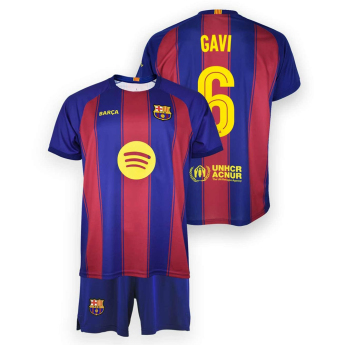 FC Barcelona dječji set replica 25/26 Home Gavi