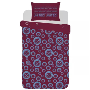 West Ham United posteljina za jedan krevet Bobbles
