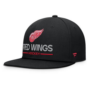 Detroit Red Wings šilterica ravnog oboda Authentic Pro A/Cap Flat Brim Square Visor Structured Adjustable