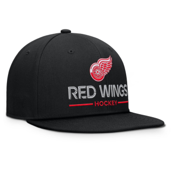 Detroit Red Wings šilterica ravnog oboda Authentic Pro A/Cap Flat Brim Square Visor Structured Adjustable