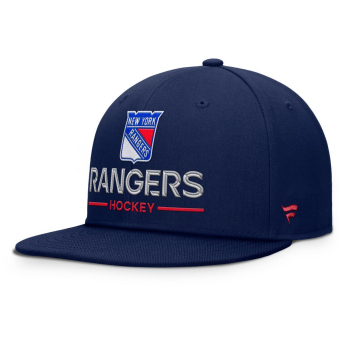 New York Rangers šilterica ravnog oboda Authentic Pro A/Cap Flat Brim Square Visor Structured Adjustable