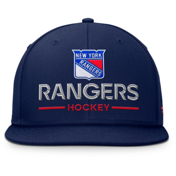 New York Rangers šilterica ravnog oboda Authentic Pro A/Cap Flat Brim Square Visor Structured Adjustable