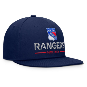 New York Rangers šilterica ravnog oboda Authentic Pro A/Cap Flat Brim Square Visor Structured Adjustable