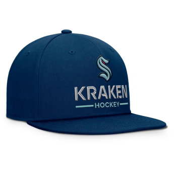 Seattle Kraken šilterica ravnog oboda Authentic Pro A/Cap Flat Brim Square Visor Structured Adjustable