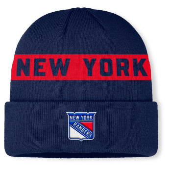 New York Rangers zimske kape Authentic Pro A/Cap Cuffed inscription
