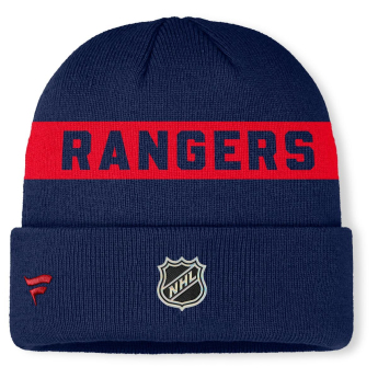 New York Rangers zimske kape Authentic Pro A/Cap Cuffed inscription