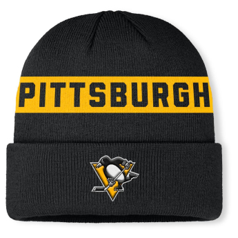 Pittsburgh Penguins zimske kape Authentic Pro A/Cap Cuffed inscription