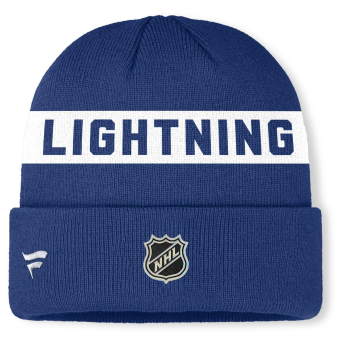Tampa Bay Lightning zimske kape Authentic Pro A/Cap Cuffed inscription