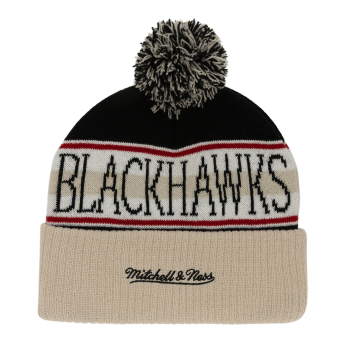 Chicago Blackhawks zimske kape Classic Pom Knit