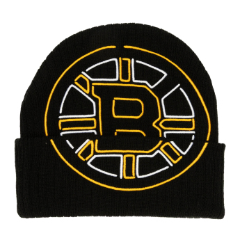 Boston Bruins zimske kape Line Light Knit black