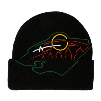 Minnesota Wild zimske kape Line Light Knit black