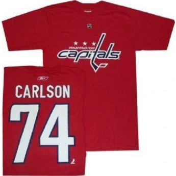 Washington Capitals muška majica #74 John Carlson red