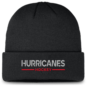 Carolina Hurricanes zimske kape Authentic Pro A/Cap Cuffed Beanie