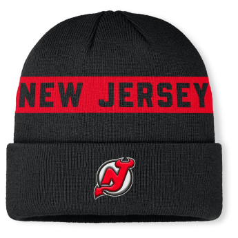 New Jersey Devils zimske kape Authentic Pro A/Cap Cuffed inscription