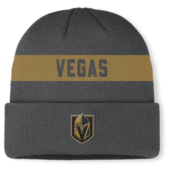 Vegas Golden Knights zimske kape Authentic Pro A/Cap Cuffed inscription
