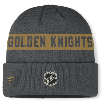 Vegas Golden Knights zimske kape Authentic Pro A/Cap Cuffed inscription