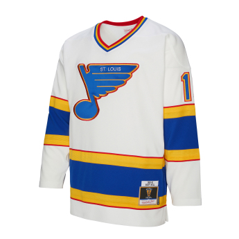 St. Louis Blues hokejaški dres Brett Hull 1990 NHL White Jersey