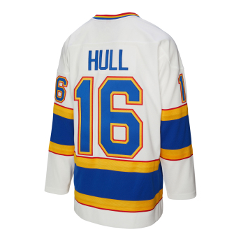 St. Louis Blues hokejaški dres Brett Hull 1990 NHL White Jersey