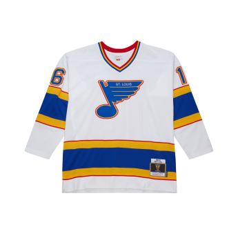 St. Louis Blues hokejaški dres Brett Hull 1990 NHL White Jersey