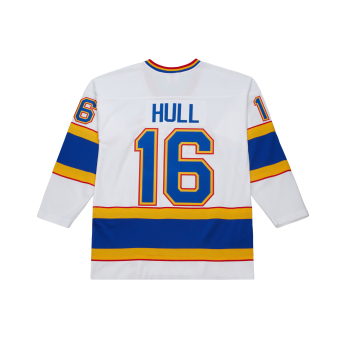 St. Louis Blues hokejaški dres Brett Hull 1990 NHL White Jersey