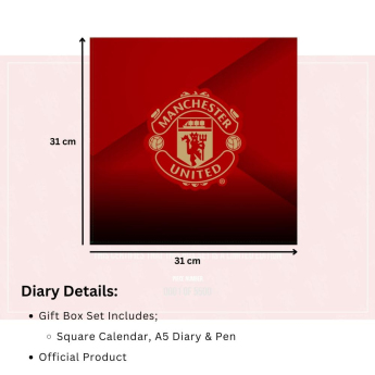 Manchester United kalendar i planer Musical Gift Box 2026
