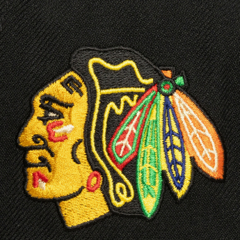 Chicago Blackhawks šilterica ravnog oboda Cream Script Snapback black