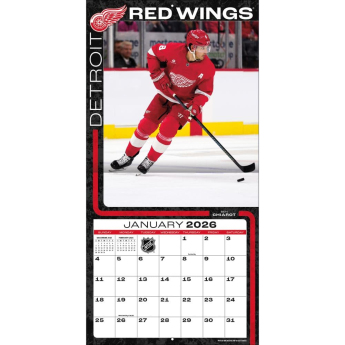 Detroit Red Wings kalendar 2026 Wall