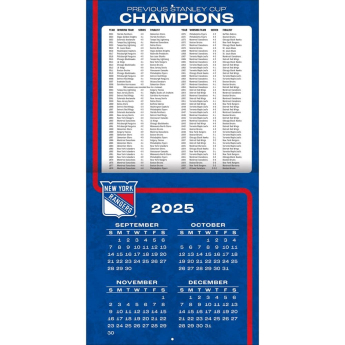 New York Rangers kalendar 2026 Wall