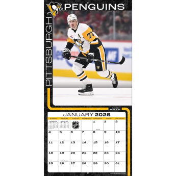 Pittsburgh Penguins kalendar 2026 Wall