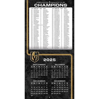 Vegas Golden Knights kalendar 2026 Wall