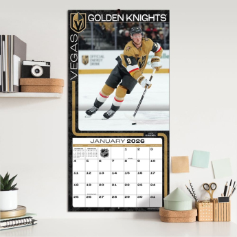 Vegas Golden Knights kalendar 2026 Wall