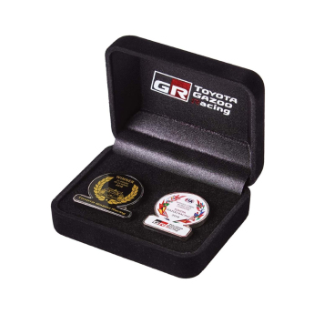 Toyota Gazoo Racing značka winning pin badge set