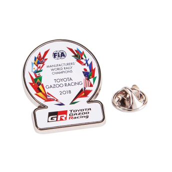 Toyota Gazoo Racing značka pin badge