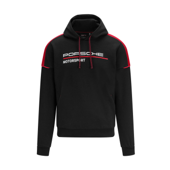 Porsche Motorsport pánská mikina s kapucí Logo black 2022