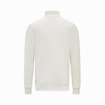 Ayrton Senna muška majica 1/4 zip Seasonal white 2023
