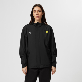 Ferrari muška jakna s kapuljačom Rain Black F1 Team 2023