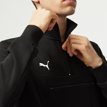 Ferrari muška majica 1/4 Zip Black F1 Team 2023