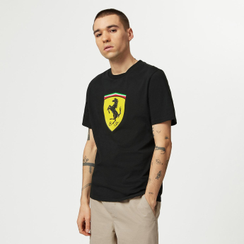 Ferrari muška majica Shield black F1 Team 2023