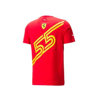 Ferrari muška majica Carlos Sainz SE red F1 Team 2023